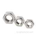 Nut Hexagon Stainless Steel DIN934 M4 M5 M6